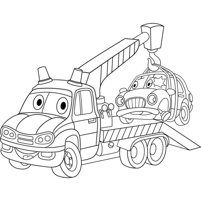 Товари для малювання - Розмальовка Art Craft Евакуатор (15067-AC)#2