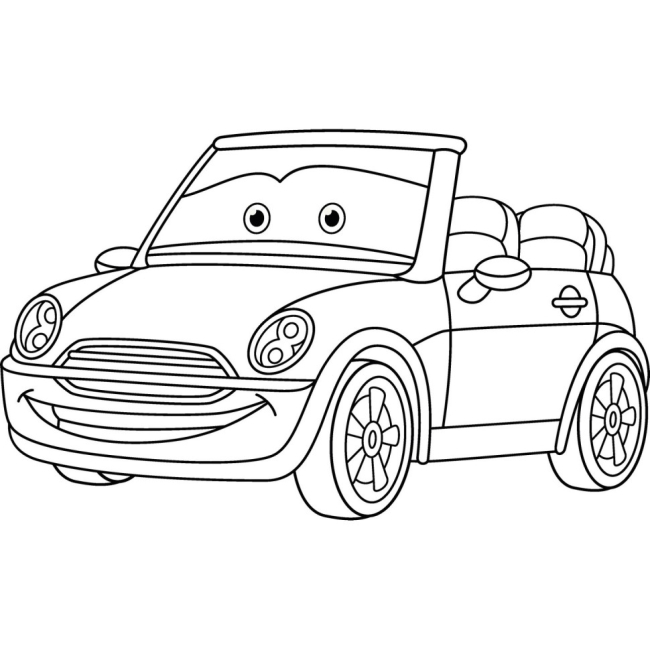 Товари для малювання - Розмальовка Art Craft Машинка для прогулянки (15120-AC)#2