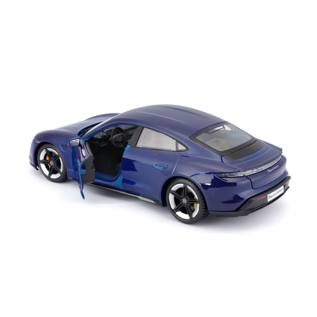 Автомодели - Автомодель Bburago Porsche Taycan Turbo S синий 1:24 (18-21098/1)#2