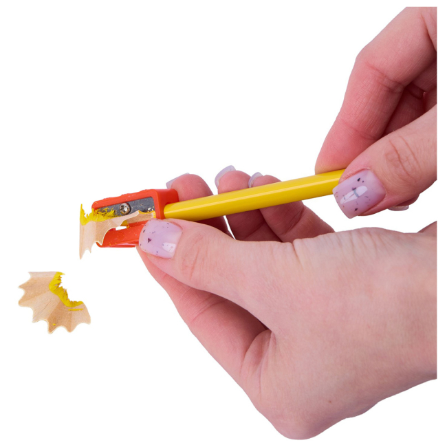 Канцтовары - Карандаши цветные Yes Orange Line с точилкой 12 цветов (290723)#5