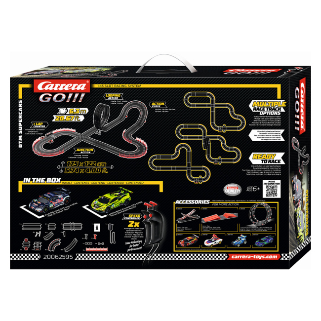 Автотреки - Игровой набор Carrera Автотрек GO!!! Суперкары DTM (CR-20062595)#5