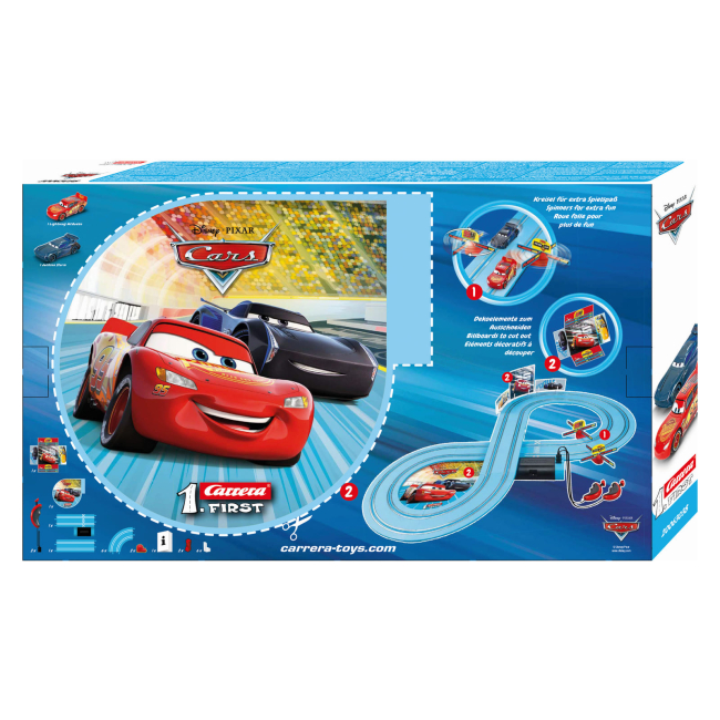 Автотреки - Ігровий набір Carrera Автотрек First Disney Pixar Cars Потужна дуель (CR-20063038)#5