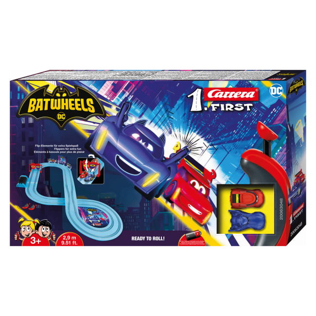 Автотреки - Игровой набор Carrera Автотрек First Батвилс готов к движению (CR-20063048)#4
