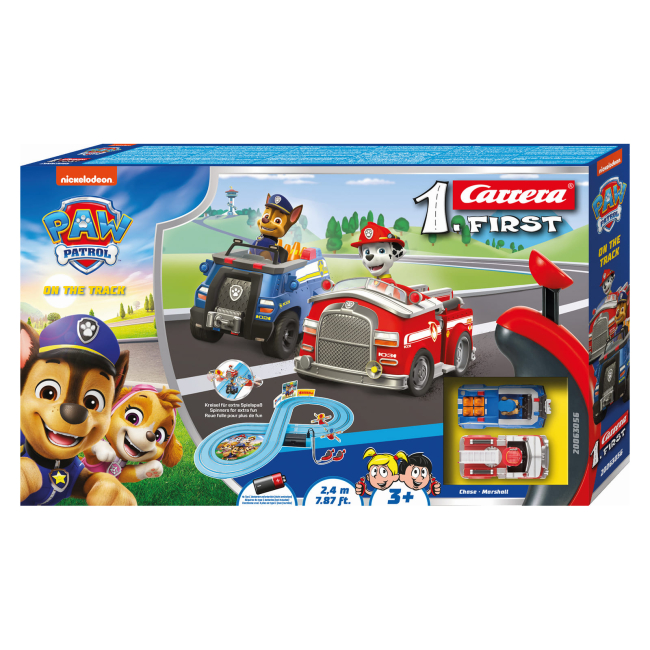 Автотреки - Игровой набор Carrera Автотрек First Paw Patrol На трассе (CR-20063056)#4