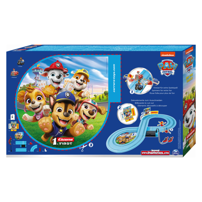 Автотреки - Игровой набор Carrera Автотрек First Paw Patrol На трассе (CR-20063056)#5