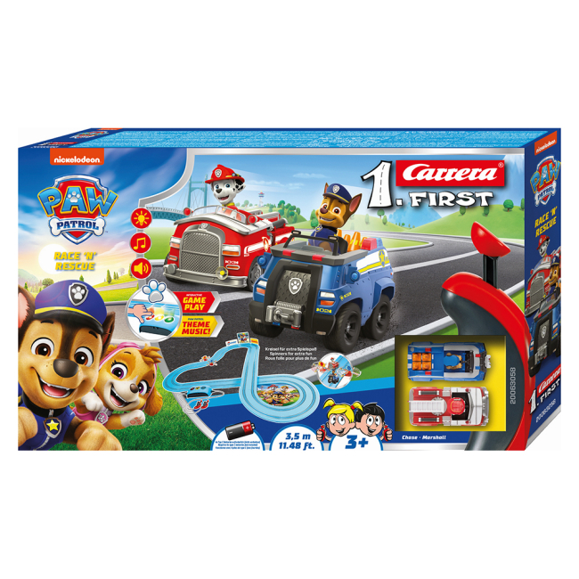 Автотреки - ​Игровой набор Автотрек Carrera First Paw Patrol Гонки и спасение (CR-20063058)#4