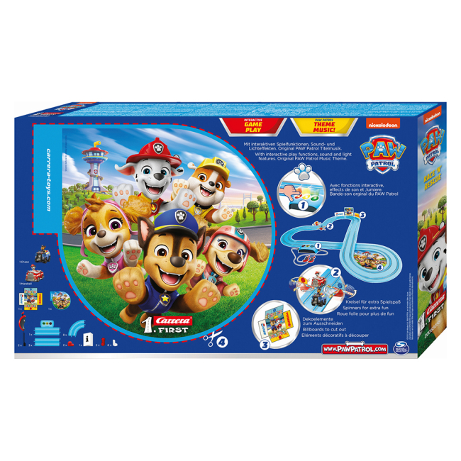 Автотреки - ​Игровой набор Автотрек Carrera First Paw Patrol Гонки и спасение (CR-20063058)#5
