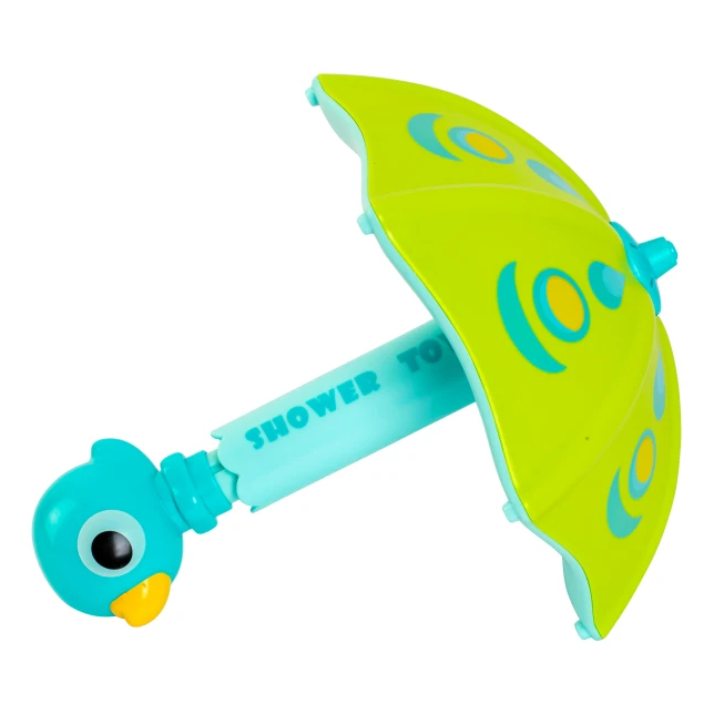 Розвивальні іграшки - Іграшка для ванни Baby Team Парасолька салатово-блакитна (9032/1)#2