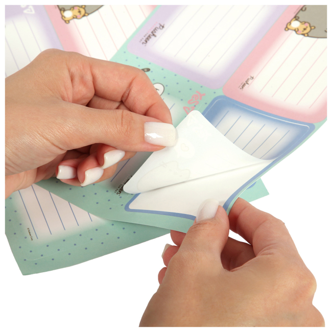 Канцтовари - Наліпки на зошити Yes Pusheen 8 шт (955505)#3