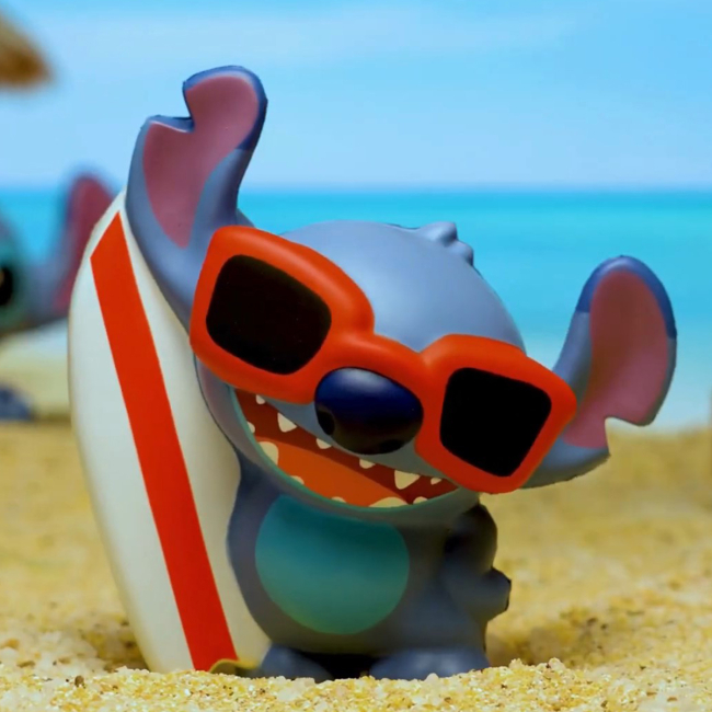 Антистресс игрушки - Игрушка-сквиш Sbabam Disney Приключения Стича Стич в солнцезащитных очках (82/CN24/1)#2