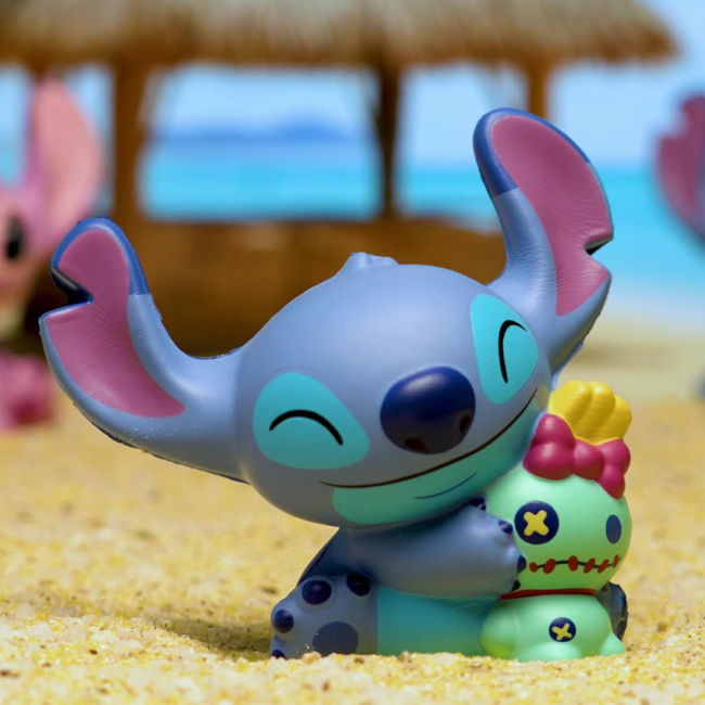 Антистрес іграшки - Іграшка-сквіш Sbabam Disney Пригоди Стіча Стіч з лялькою Скрамп (82/CN24/3)#2