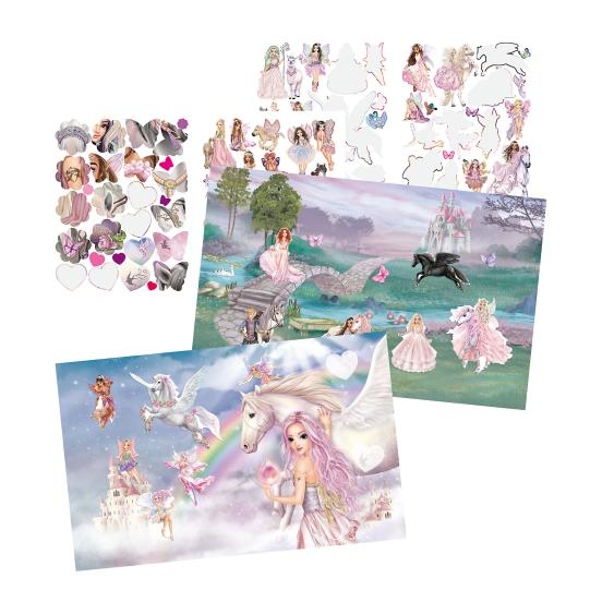 Набори для творчості - ​Альбом наклейок Top Model Viva Violet (0413443)#3