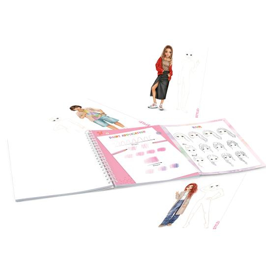 Товари для малювання - ​Книжка для розфарбовування Top Model (0413582)#3