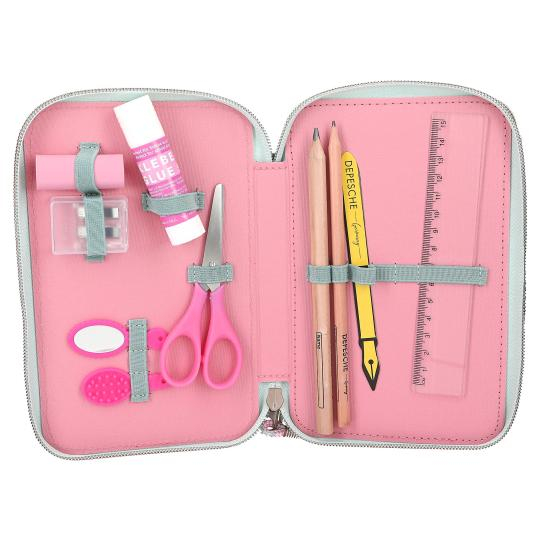 Пеналы и кошельки - ​Пенал Miss Melody Аппликация с лошадью (0413692)#6