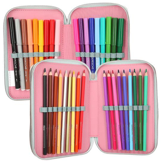 Пеналы и кошельки - ​Пенал Miss Melody Аппликация с лошадью (0413692)#7