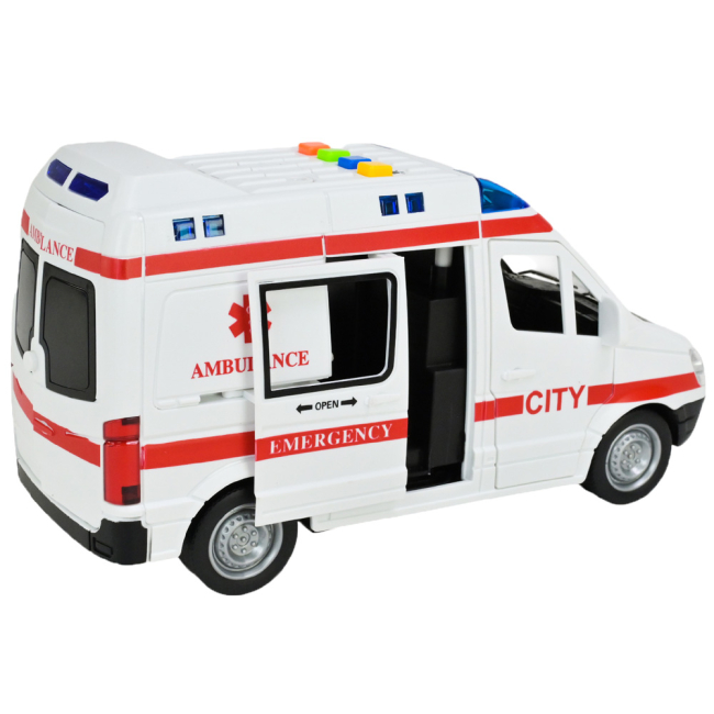 Транспорт і спецтехніка - Швидка допомога Країна Іграшок (WY590E)#4