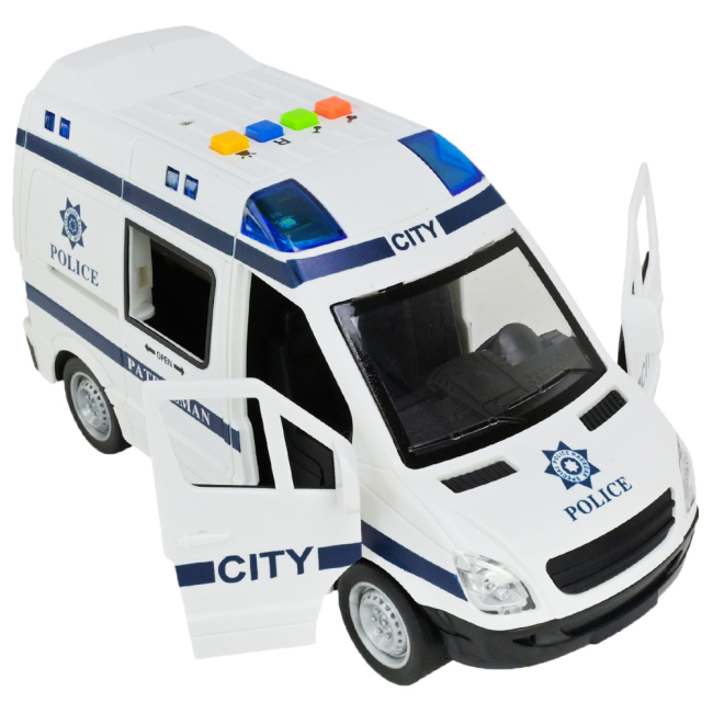 Транспорт і спецтехніка - Поліцейська машина Країна Іграшок (WY590F)#2