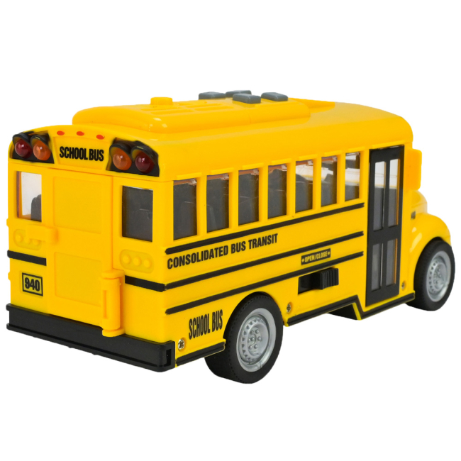 Транспорт і спецтехніка - Автобус Країна Іграшок жовтий (WY940A)#3