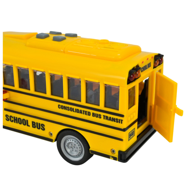 Транспорт і спецтехніка - Автобус Країна Іграшок жовтий (WY940A)#5