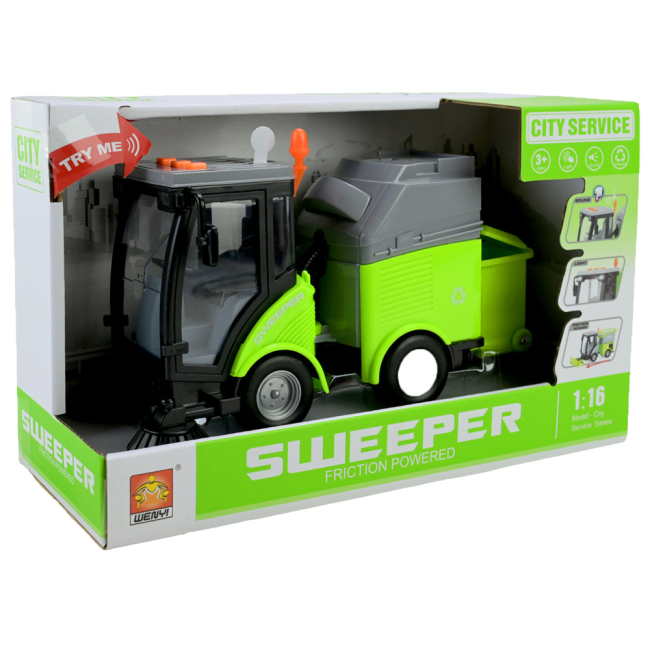 Транспорт і спецтехніка - Машинка Країна Іграшок Міські служби (WY680B)#4