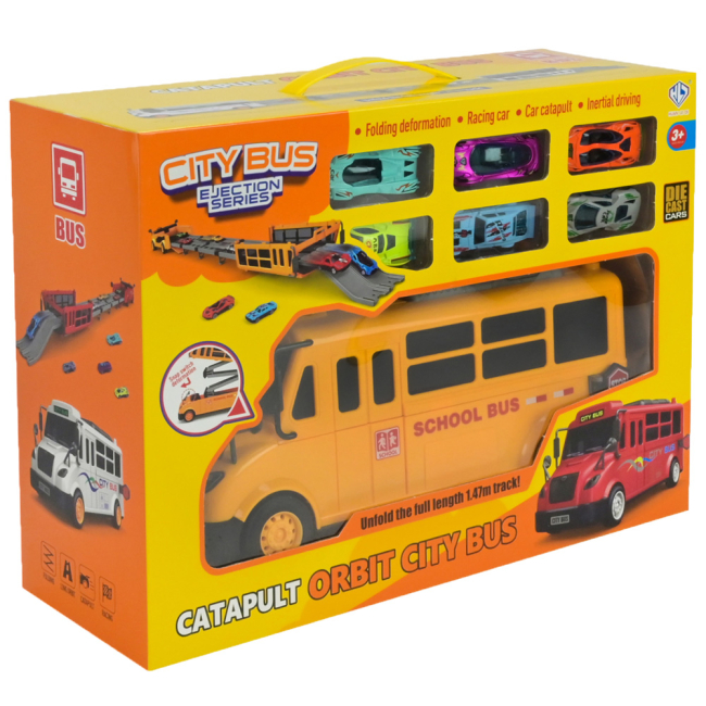 Автотреки - Игровой набор Країна Іграшок Автобус трамплин (8902/3) (8901/2)#6