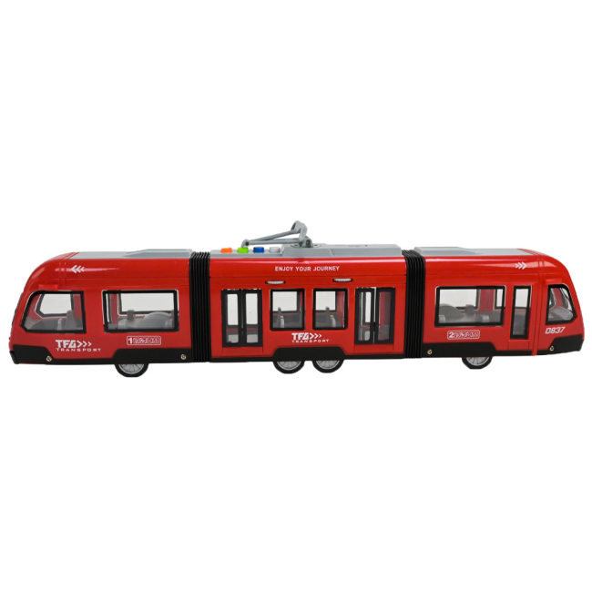 Залізниці та потяги - Іграшковий поїзд Країна Іграшок Червоний (WY930AB/2)#3