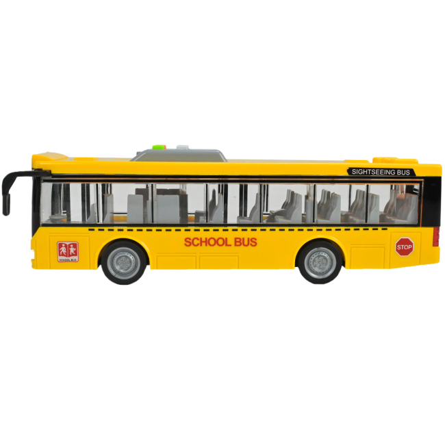 Транспорт і спецтехніка - Автобус Країна Іграшок жовтий (WY910AB/1)#3