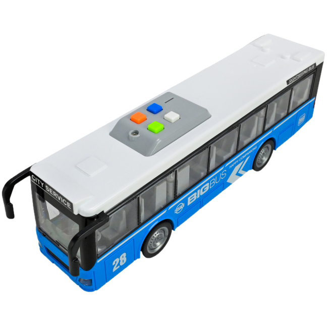 Транспорт і спецтехніка - Автобус Країна Іграшок блакитний (WY910AB/2)#2