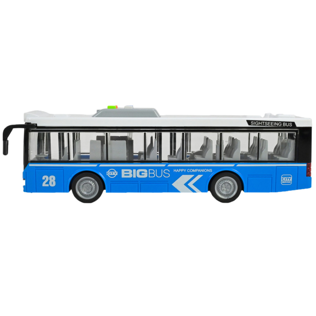 Транспорт і спецтехніка - Автобус Країна Іграшок блакитний (WY910AB/2)#3