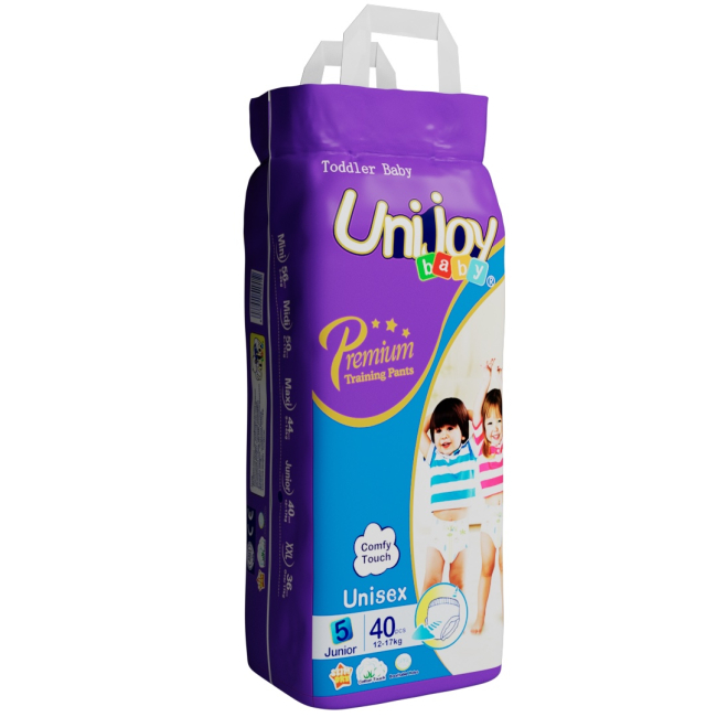 Товари для догляду - Підгузки-трусики Unijoy Premium XL 12-17 кг 40 шт (6973920542452)#2