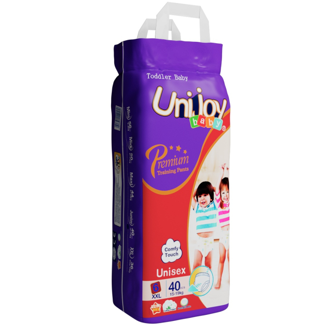 Товари для догляду - Підгузки-трусики Unijoy Premium XXL 15-19 кг 40 шт (6973920542469)#2