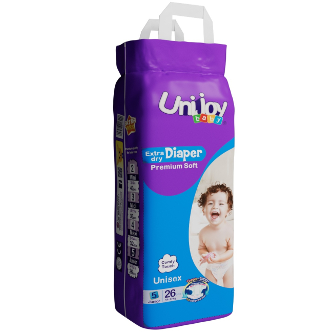 Товари для догляду - Підгузки Unijoy Soft XL 12-17 кг 26 шт (6998526216200)#2