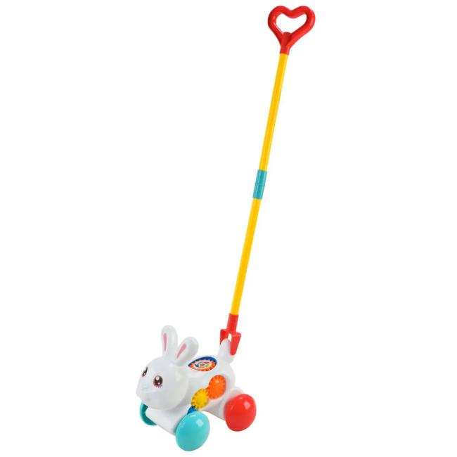 Развивающие игрушки - Каталка Країна Іграшок Зайчонок (PL-725-02)#3