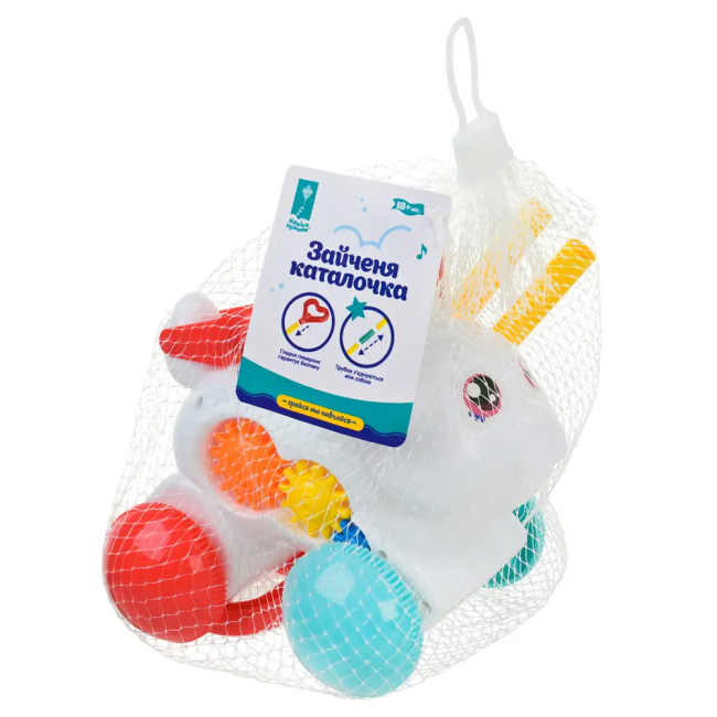 Развивающие игрушки - Каталка Країна Іграшок Зайчонок (PL-725-02)#4