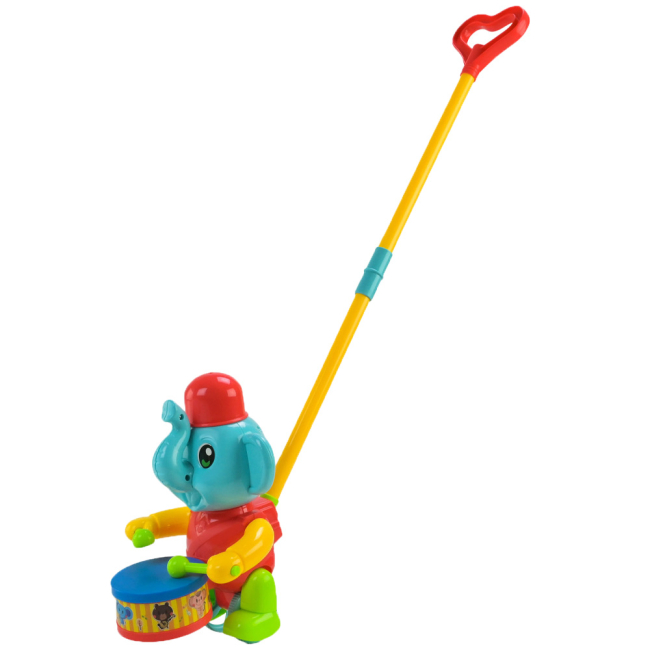 Розвивальні іграшки - Каталка Країна Іграшок блакитний (PL-725-01/1)#2