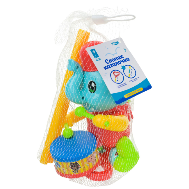 Розвивальні іграшки - Каталка Країна Іграшок блакитний (PL-725-01/1)#4