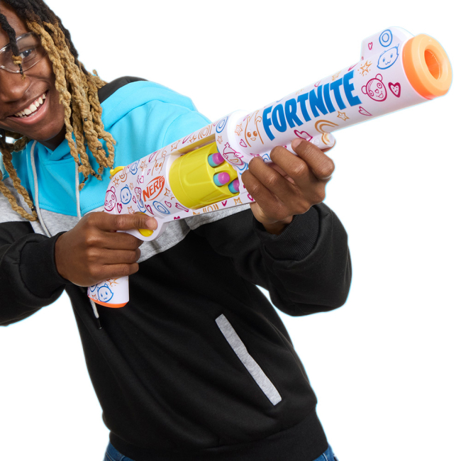 Помповое оружие - Бластер Nerf Fortnite Frenz 4 Ever (G1132)#6