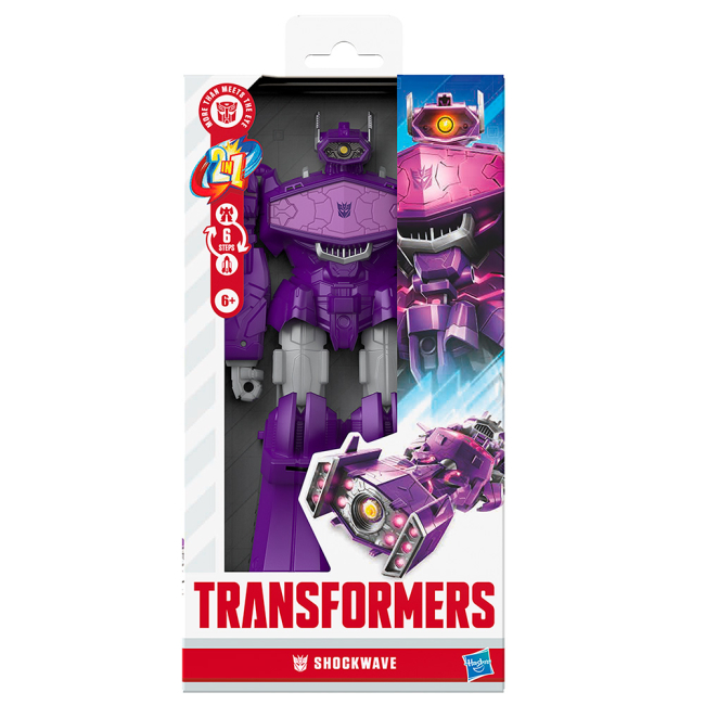 Трансформеры - Трансформер Transformers 6 шагов Шоквейв (E5883/G0863)#5