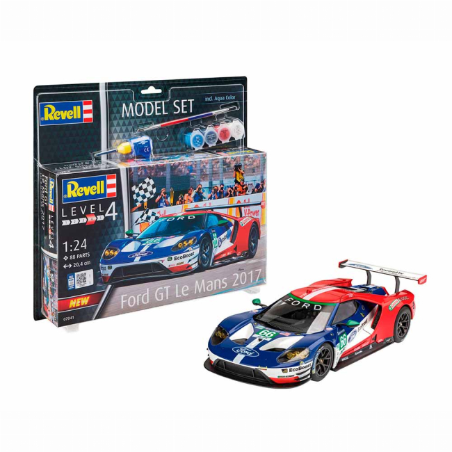 Конструкторы с уникальными деталями - Конструктор Revell Автомобиль Ford GT Le Mans (RVL-67041)#2