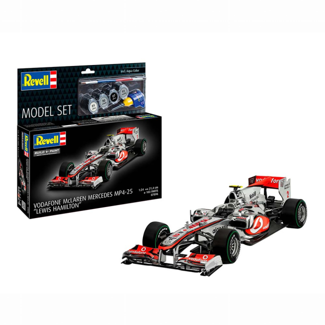 Конструкторы с уникальными деталями - Конструктор Revell McLaren Mercedes MP4-25 Lewis Hamilton (RVL-67096)#2