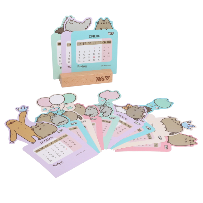 Канцтовары - ​Календарь Yes Pusheen настольный на 2026 год (270265)#2