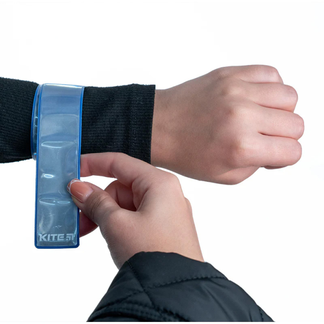 Біжутерія та аксесуари - ​Набір браслетів світловідбиваючих Kite синій індіго (K23-108-5)#3