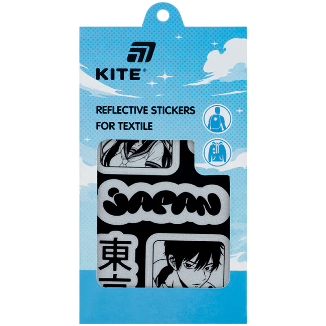 Бижутерия и аксессуары - Набор стикеров светоотражающих Kite для текстиля (K25-114)#2