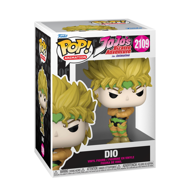Фигурки персонажей - Фигурка Funko Pop Jojo's bizarre adventure Дио (88462)#2