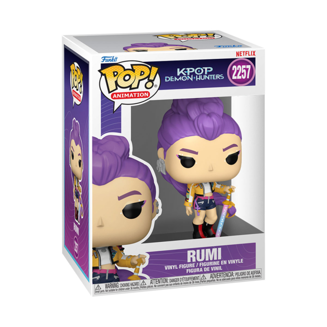 Фігурки персонажів - Фігурка Funko Pop K-Pop Demon hunters Румі (94692)#2