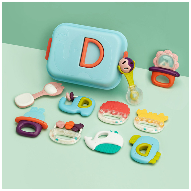 Брязкальця, прорізувачі - Набір брязкалець Beiens 10 шт (YZ42)#2