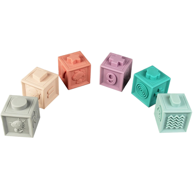 Розвивальні іграшки - Набір кубиків Beiens 12 шт (BT0181)#2