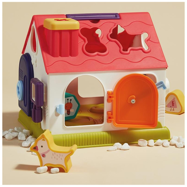 Розвивальні іграшки - Сортер Beiens Дитячий будиночок (YZ136)#4