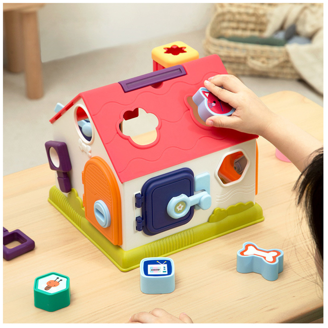 Розвивальні іграшки - Сортер Beiens Дитячий будиночок (YZ136)#5