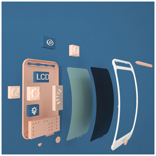 Товары для рисования - Планшет для рисования Beiens 8.5'' розовый (ZJ15pink)#4